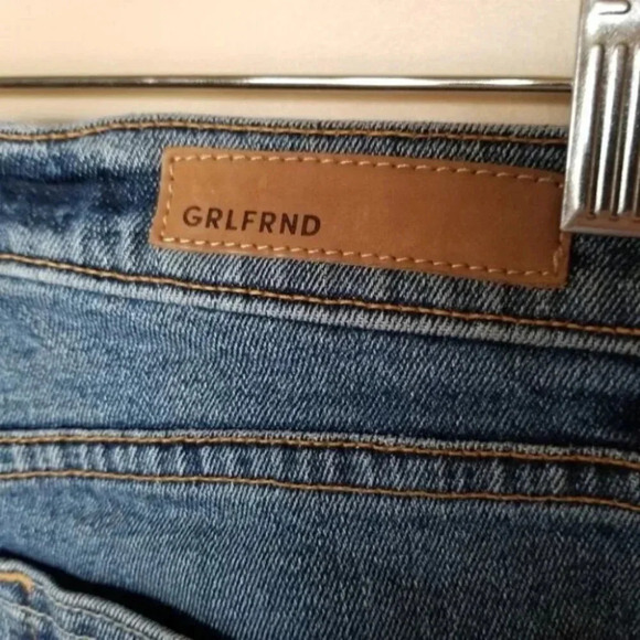 GRLFRND Karolina High Rise Crop  Jeans Sixpence 27 - Picture 12 of 15